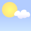 No significant clouds, shallow fog